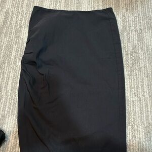 Black straight skirt!